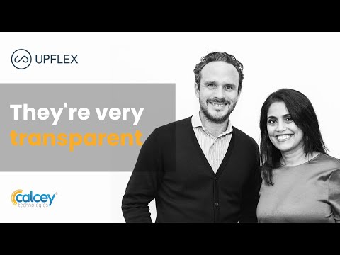 Upflex on working with Calcey