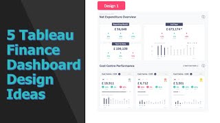 5 Finance Tableau Dashboard Design Ideas for Your Next Project - Nov 22