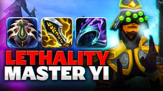 NEW SEASON LETHALITY MASTER YI TOP HIGHEST DAMAGE EVER.