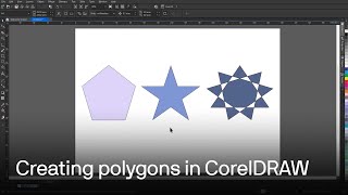 How to draw polygons, stars, & spirals in CorelDRAW | Beginner tutorial