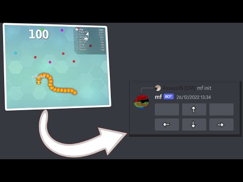 I ported SNAKE.io to Discord