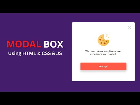 How To Make Cookies Message Popup For website Using HTML CSS JavaScript