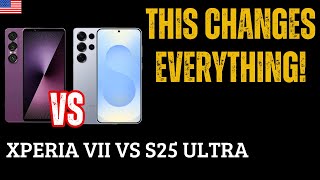 Sony Xperia 1 VII vs Samsung S25 Ultra – The Real Flagship King Tech Comparison 2025