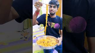 EATING JOLOCHIPS WITH SPICIEST NOODLES 🥵 #shorts