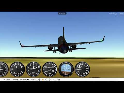 how to taxi and land in geo fs