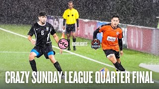 😮 MOST ENTERTAINING SUNDAY LEAGUE MATCH YOU'LL EVER WATCH | NYSL Div 1 Quarter Finals Highlights