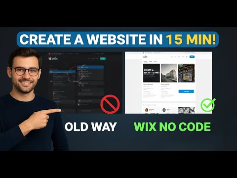 Build a PRO Website with NO CODE in 15 Minutes (Wix Drag & Drop Tutorial)