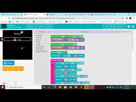 In code blocks: Hungry Bird Game