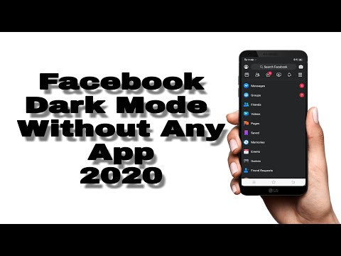 How To Use Facebook  Dark Mode Without Any  Apps