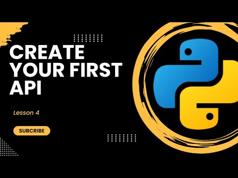 Create your FIRST API! | Python + FastAPI API Development - Lesson 4 | Techසර LK