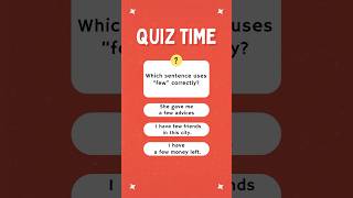 Prove Your English Skills: Grammar & Vocabulary Quiz | Learn English Easily