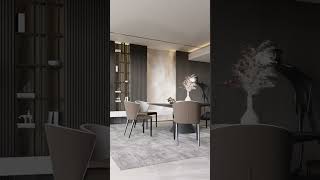 Enscape Dining Room - Full Animation #shorts