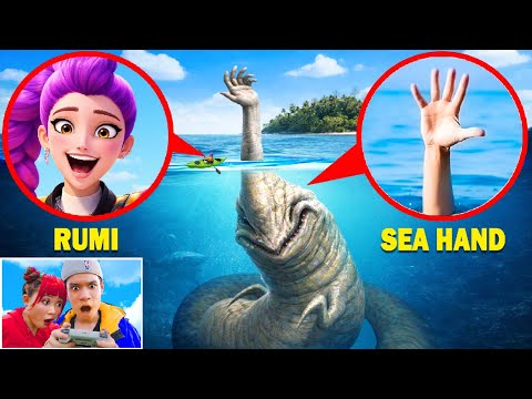 CAUGHT on DRONE: SEA HAND MONSTER TRICKED RUMI In Real Life!!