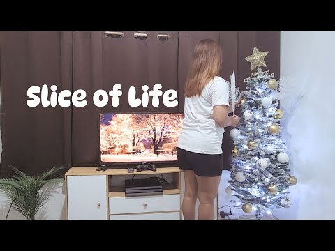 Slice of Life 09 ✿ Decorating my Christmas Tree | Cooking Chicken Teriyaki | Joining 5km Fun Run