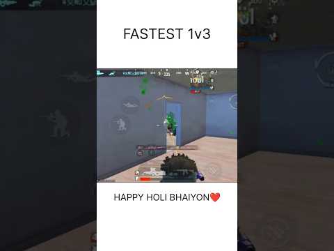 1v3 Insane Clutch! 🔥 | BGMI Highlight