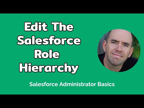 How To Edit The Salesforce Role Hierarchy (3 mins)