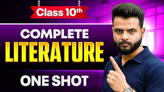 Class 10th Complete English in 3 Days 🔥 | Day 1 - Literature | Board Exam 2026 | By Anurag Sir