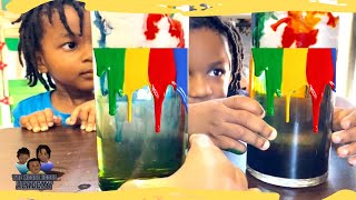 Colorful Rain Cloud Experiment !! How To make !! Fun And Easy Experiment