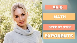 Exponents for Grade 8 📚 Step-by-Step Solutions! | Master Exponent Laws Easily