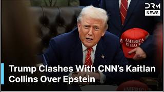 Heated Clash: Trump Explodes at CNN’s Kaitlan Collins Over Epstein Questions at White House | AC1G