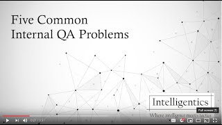 Five Common QA Problems (and how we solve them!)