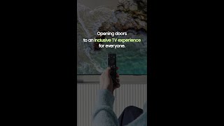 One Button to Enhance TV Accessibility | Samsung