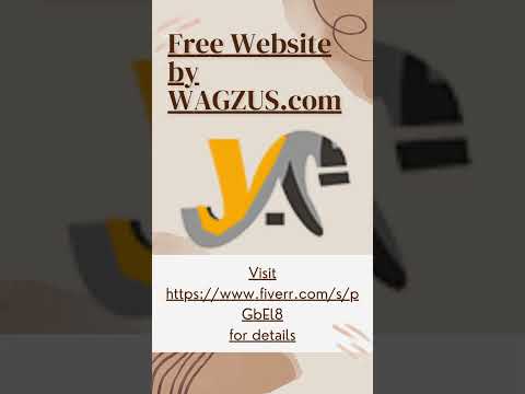 Free website, logo, seo, business marketing by wagzus.com