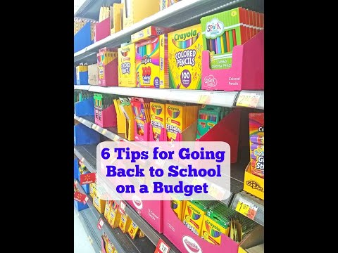 6 Tips for Going Back to School on a Budget
