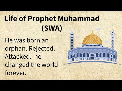 The Story of Muhammad (PBUH) || Learn English Through Story Level 3 || ImproveYour English