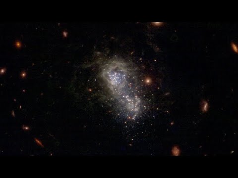 Exploring the Metal-Poor Dwarf Galaxy #celestialexploration #cosmicdiscoveries #space #universe