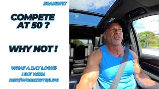 Full Day of Bodybuilding Show Prep | Workout & Life in Sobriety