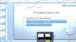 3rd Normal Form (3NF) - Relational Databases (RDBMS)