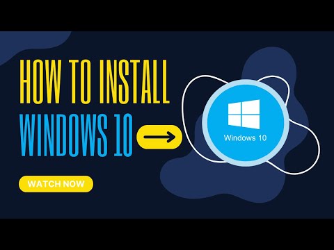 how to install windows 10 | clean install guide 2024