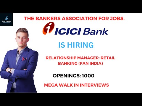 ICICI Bank is Hiring 2023 | ICICI Bank Recruitment 2023 Relationship Manager |