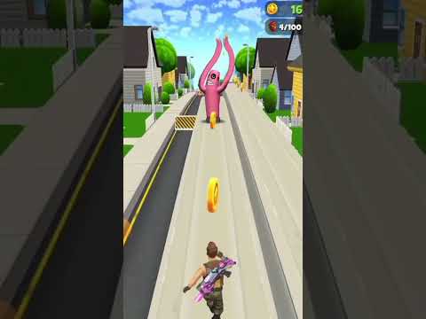 Battle Run and gun -Endless runner #shorts #gaming .
