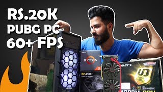 Rs.20000 Gaming PC Build for PUBG [HINDI] Build + Benchmarks [INDIA 2019]