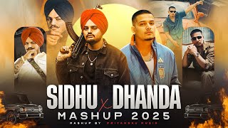 Sidhu Moose Wala X Dhanda Nyoliwala - The Gangsters Remix | Goat X Knife Brows | Priyansxu Music