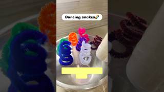 Science Dancing snakes experiment#stem #science #viral #experiment  #activitiesforkids #subscribers