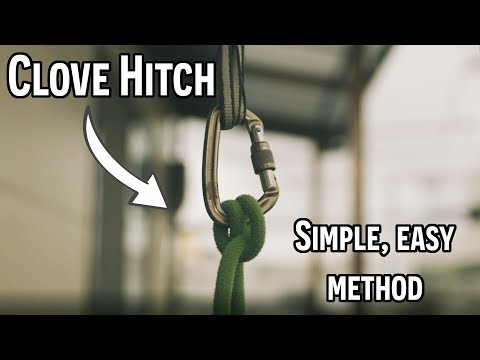 How to Tie a Clove Hitch (The Easy Way)
