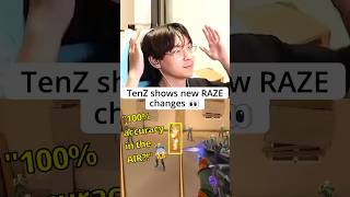 TenZ shows new RAZE changes 👀