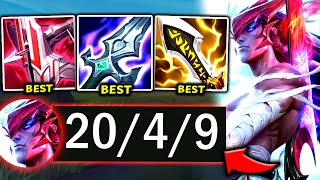 YONE TOP 100% DELETES ALL S+ TIER TOPLANERS TOO EASY! 👌 2025 Yone TOP Gameplay Guide