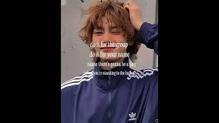 I.N edit bc he's my bias credits: SpaceBird I think is the name