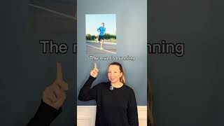 Easy English Lesson [Running]! Learn to speak English! #ingles #englishsentences