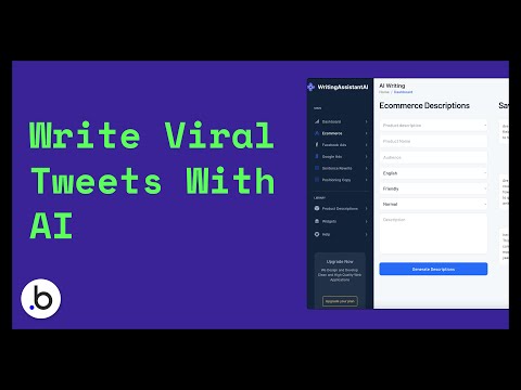 Watch Me Build A Viral AI Tweet Hook Generator without using code with Bubble.io [NoCode GPT-3]