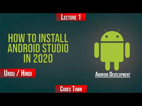How to Install Android Studio in 2020 | Hindi / Urdu