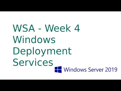 Windows Server 2019 Administration  - Topic 4 Windows Deployment Services WDS, Capture/BOOT Images