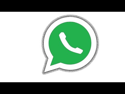 Draw Whats app logo step by step in MS paint.
