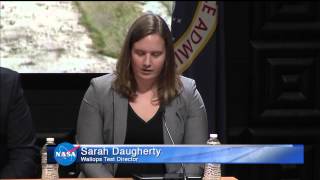 Orbital and NASA hold a status briefing about next mission to resupply International Space Station