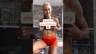 Quick abs & booty workout 👊🏻 #expressworkout #homewokout #glutesworkout #absworkout