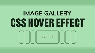 Create Sleek Image Gallery with Captivating Hover Effect